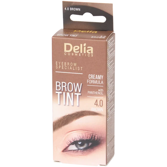 Delia Cameleo eyebrow tint 4.0 Brown - Delia cosmetics 15 ml