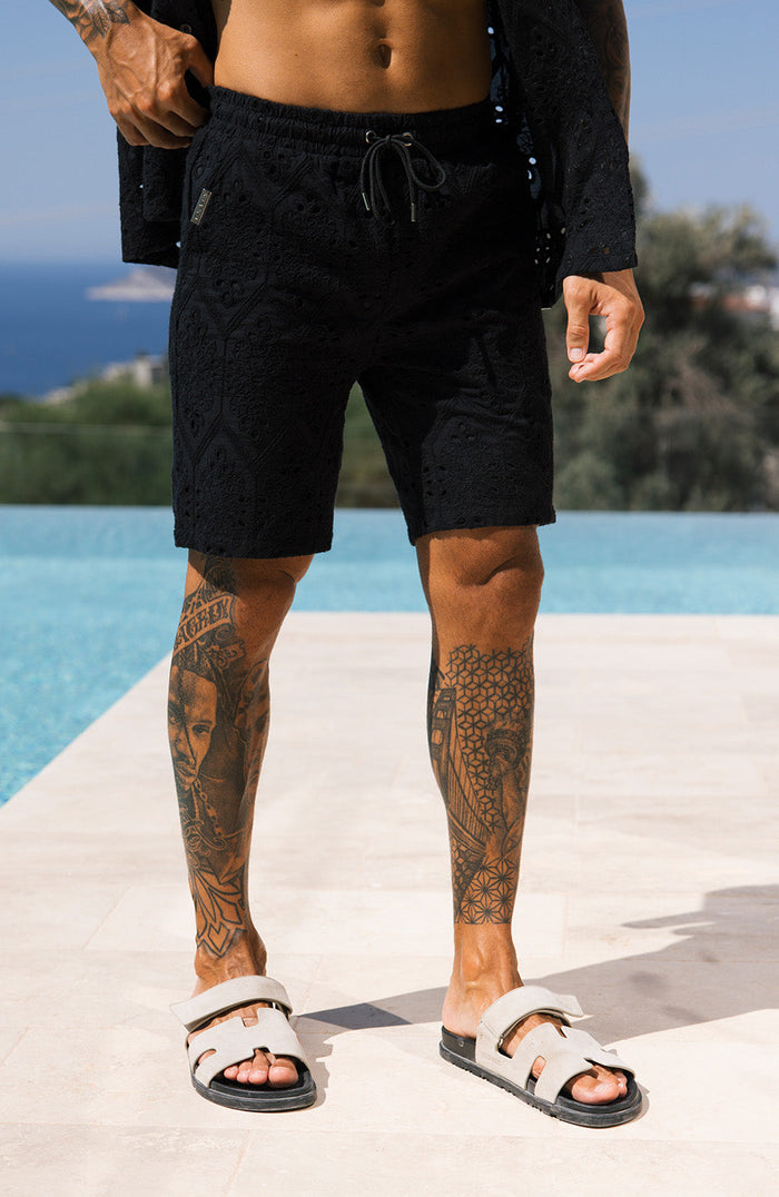 Model is 5'10 with W32, wearing W32