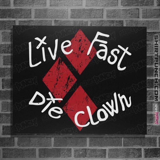 Posters / 4"x6" / Black