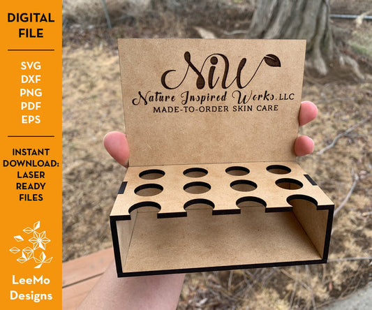 Digital Download: 12 Lip Balm Holder Display - LeeMo Designs