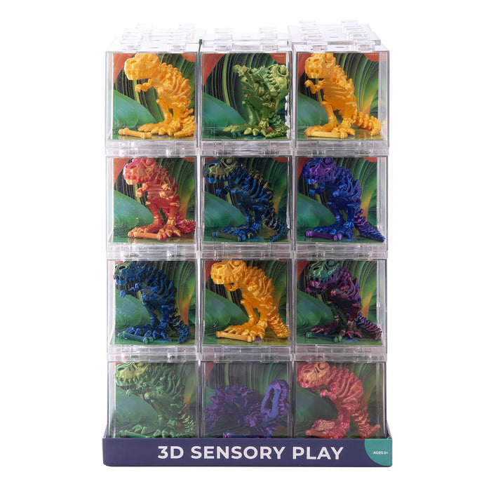 Discovery Zone 3D Sensory T-Rex - Assorted Colours