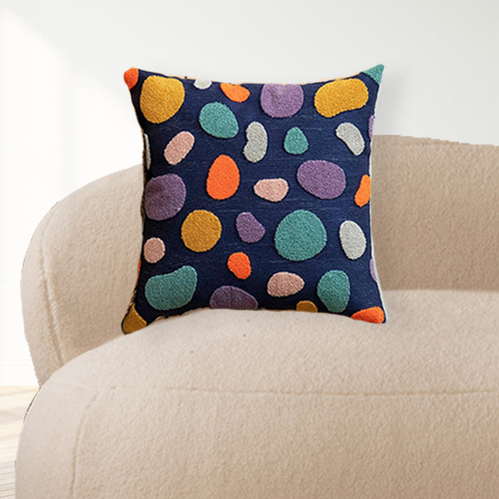 Dots Blue Cushion Covers
