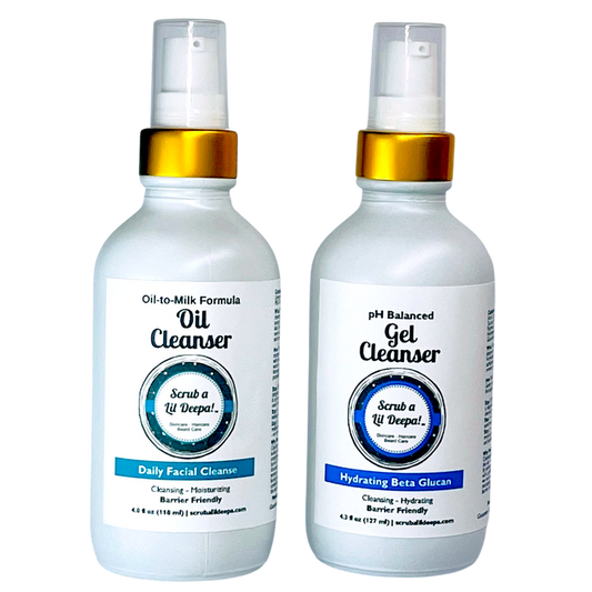 Double Cleanse - Milky Oil Cleanser & pH Balanced Gel Cleanser