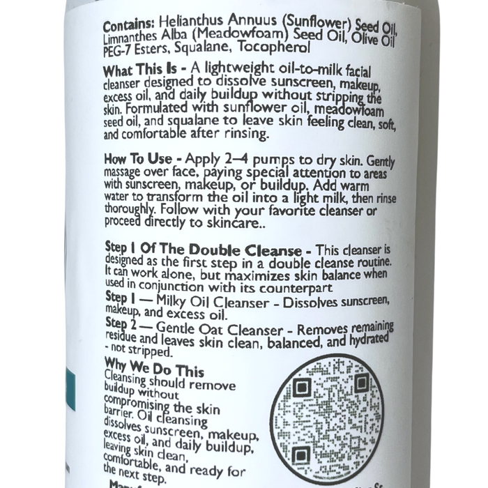 Double Cleanse - Milky Oil Cleanser & pH Balanced Gel Cleanser