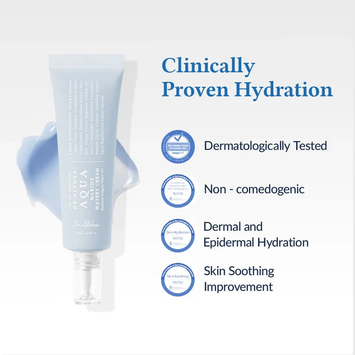 DR ALTHEA Aqua Marine Watery Cream كريم مرطب للبشرة من دكتر الثيا