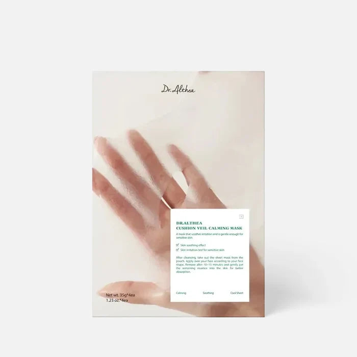 DR ALTHEA CUSHION VEIL CALMING MASK Sheet Mask قناع ورقي للبشرة من دكتر الثيا