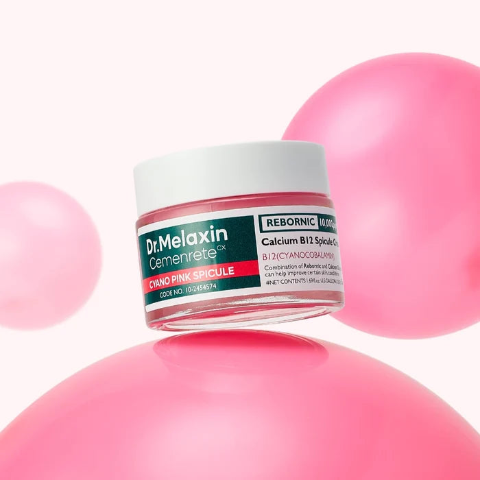 DR MELAXIN Calcium Cemenrete Cyano Pink Spicule Cream كريم دكتور ميلاكسين