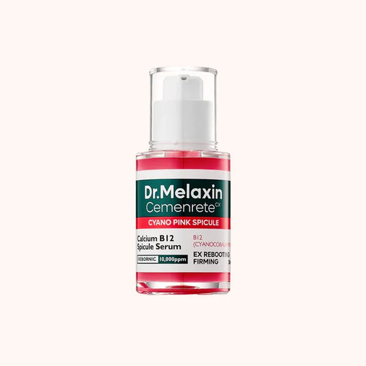 DR MELAXIN  Calcium Cemenrete Cyano Pink Spicule Serum Calcium B12 Spocule Serum سيروم البشرة من دكتر ميلاكسين
