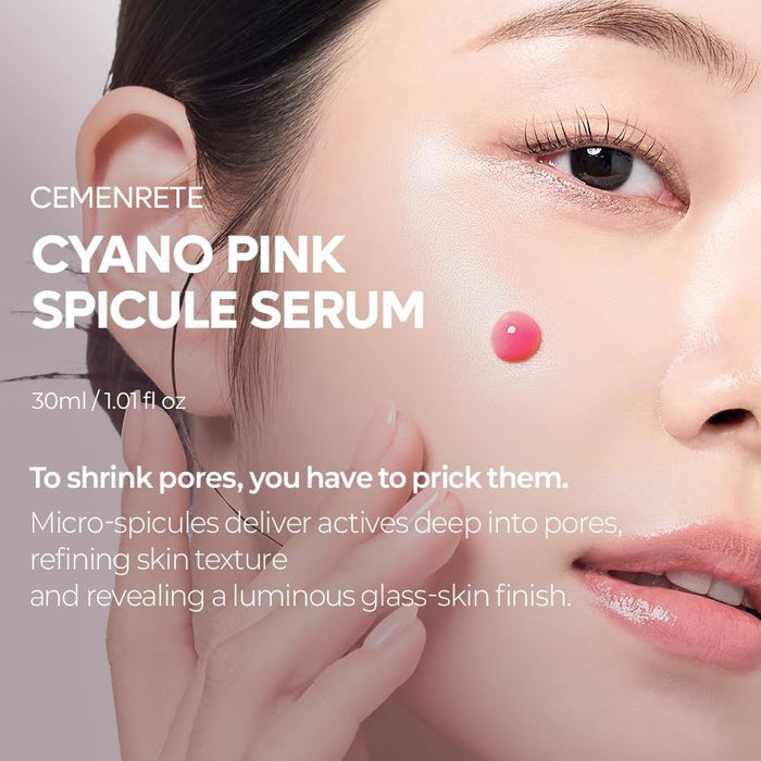 DR MELAXIN  Calcium Cemenrete Cyano Pink Spicule Serum Calcium B12 Spocule Serum سيروم البشرة من دكتر ميلاكسين