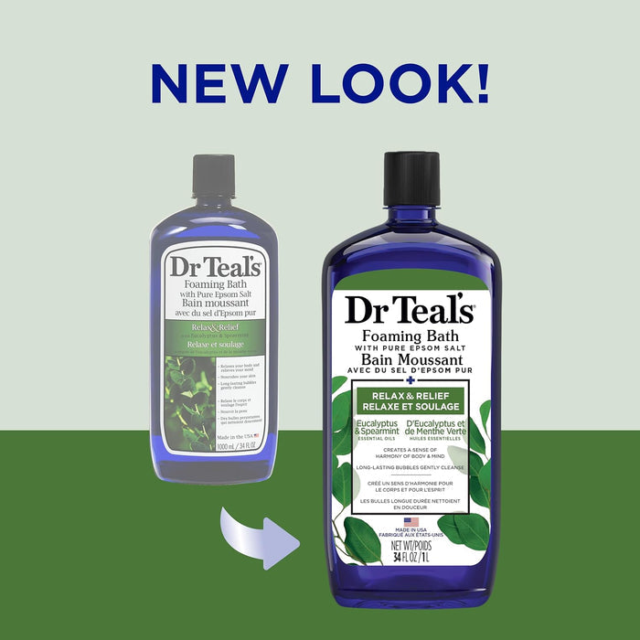 Dr Teal's Relax & Relief Foaming Bath 1L