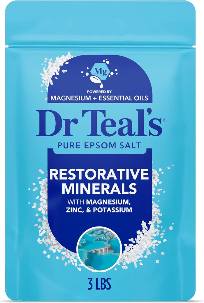 Dr Teals Restorative Minerals Epsom Salts 3lb 1.36kg
