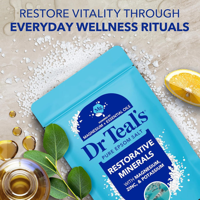 Dr Teals Restorative Minerals Epsom Salts 3lb 1.36kg