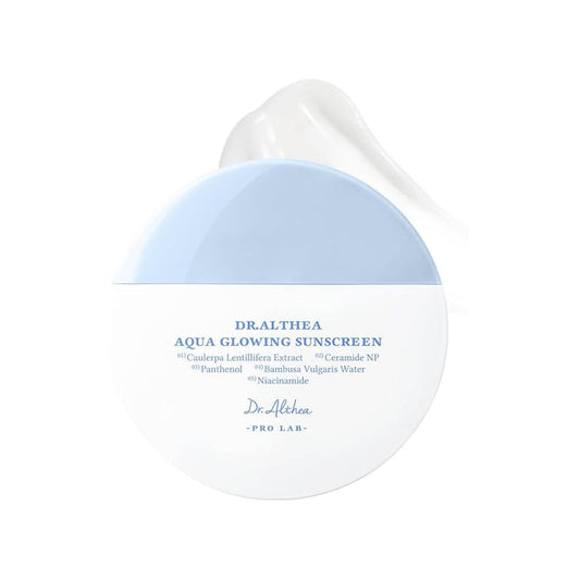 DR.ALTHEA Aqua Glowing Sunscreen SPF50+ - drėkinamasis kremas nuo saulės