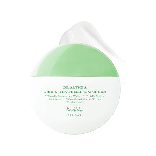 DR.ALTHEA Green Tea Fresh Sunscreen SPF50+ - raminamasis kremas nuo saulės