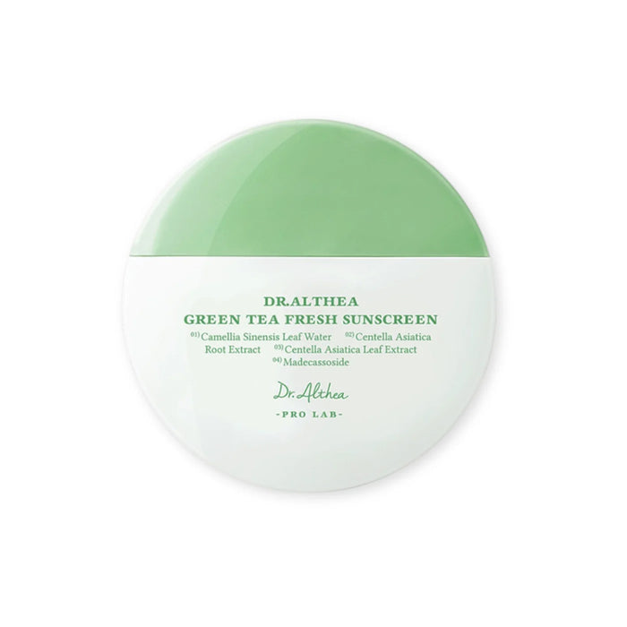 DR.ALTHEA Green Tea Fresh Sunscreen SPF50+ - raminamasis kremas nuo saulės