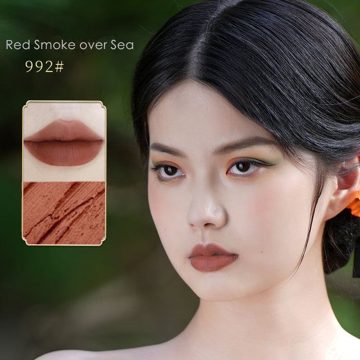 #992 Red Smoke over Sea (matte)