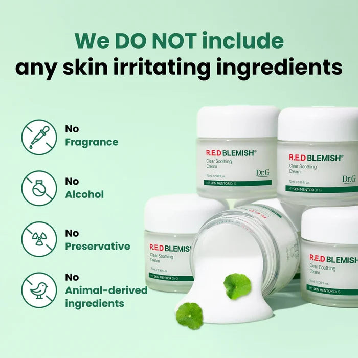 Dr.G R.E.D Blemish Clear Soothing Cream 70ml Dr.G R.E.D