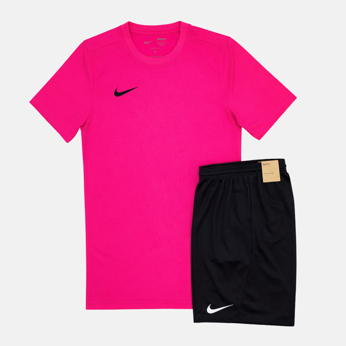 Nike Dri-Fit Tshirt / Shorts Set - Pink/Black