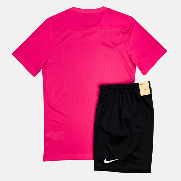 Nike Dri-Fit Tshirt / Shorts Set - Pink/Black