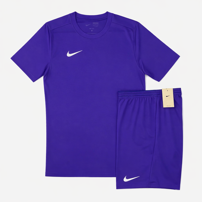 Nike Dri-Fit Tshirt / Shorts Set - Purple