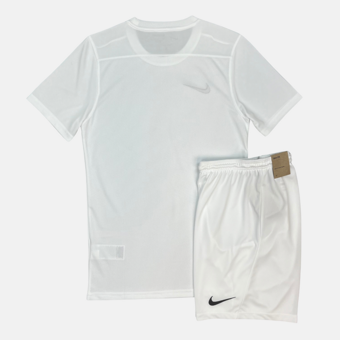 Nike Dri-Fit Tshirt / Shorts Set - White