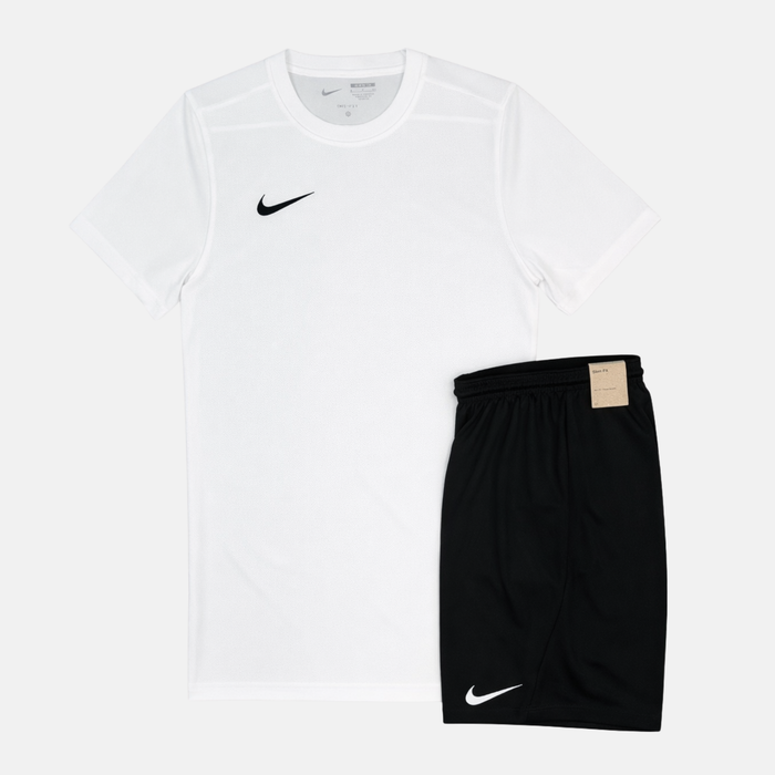 Nike Dri-Fit Tshirt / Shorts Set - White/Black