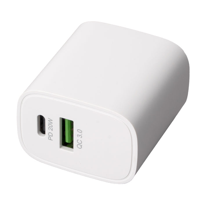 Dual Ports PD+QC charger - Bentley