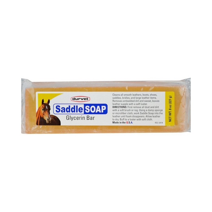 Durvet Glycerine Saddle Soap Bar - Pittsboro Feed