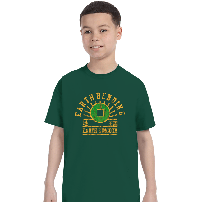 Shirts T-Shirts, Youth / XS / Forest Earth Bending