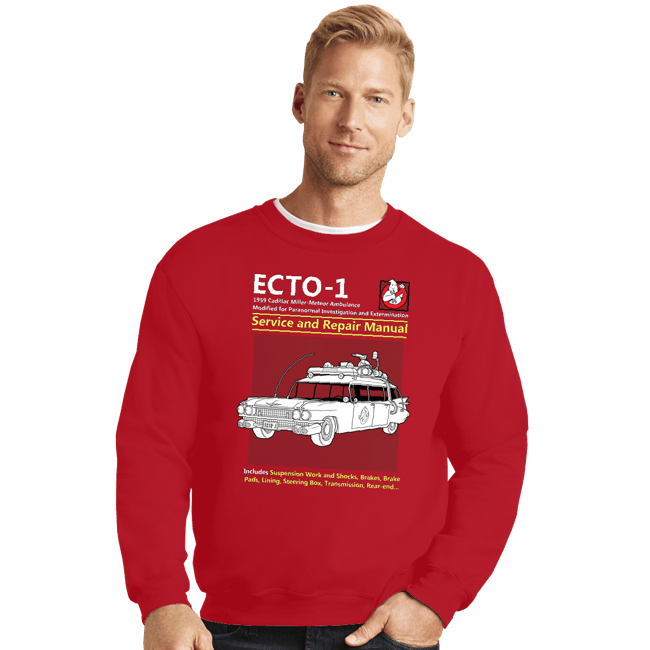Crewneck Sweater, Unisex / Small / Red