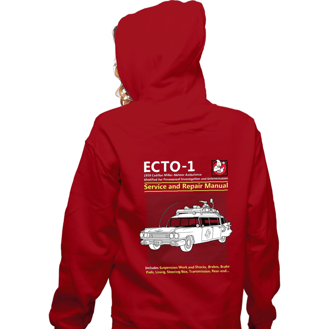 Zippered Hoodies, Unisex / Small / Red