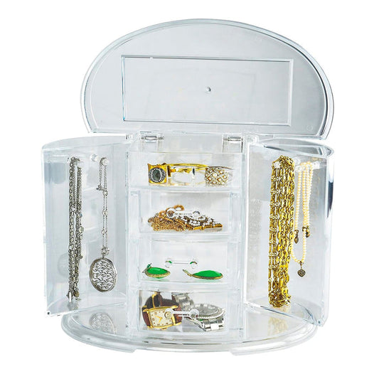 ELLE the Parisians Lifestyle Acrylic Jewelry Organizer - ikatehouse