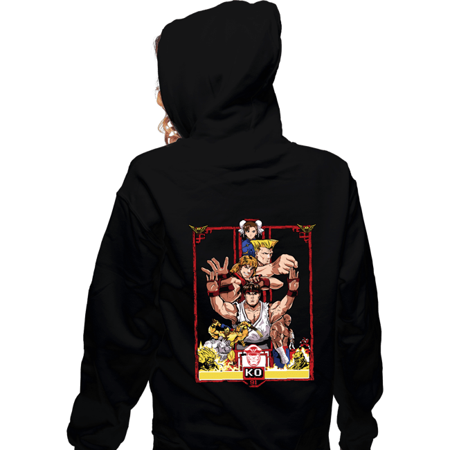 Zippered Hoodies, Unisex / Small / Black