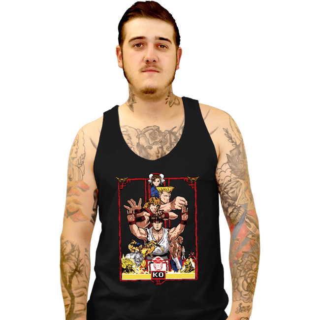 Tank Top, Unisex / Small / Black