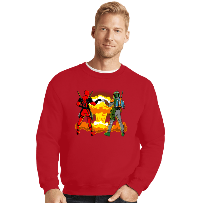 Crewneck Sweater, Unisex / Small / Red