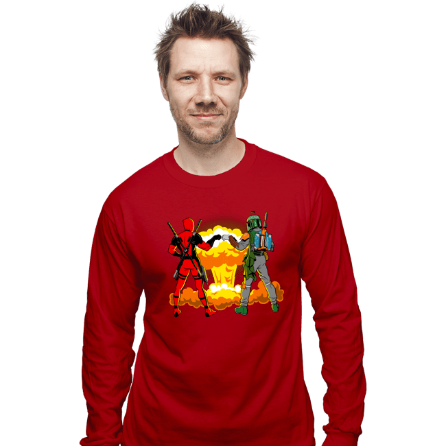 Long Sleeve Shirts, Unisex / Small / Red