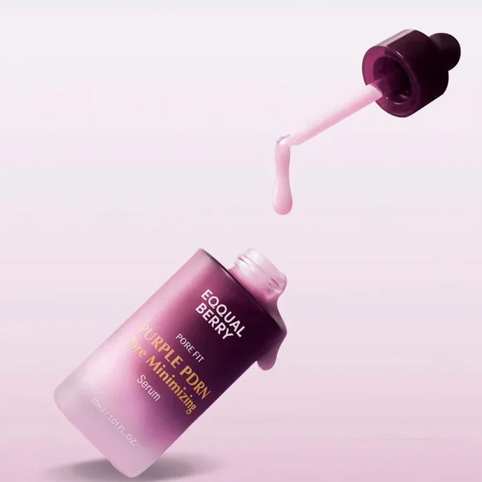 EQQUAL BERRY Purple Pdrn Pore Minimizing Serum Pore Fit Rice Pdrn سيروم الارز البنفسجي من ايكوال بيري