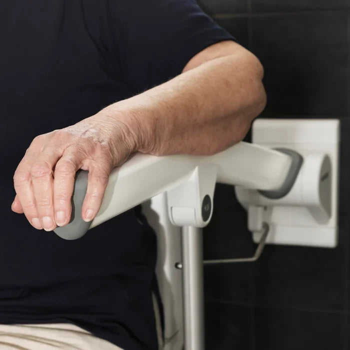 Etac Rex Wall-mounted toilet arm support (per unit)