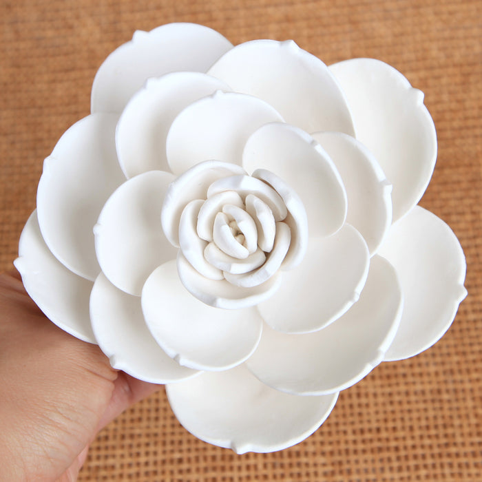 Gumpaste Succulent Sugarflower cake topper perfect for cake decorating fondant cakes & wedding cakes. | CaljavaOnline.com