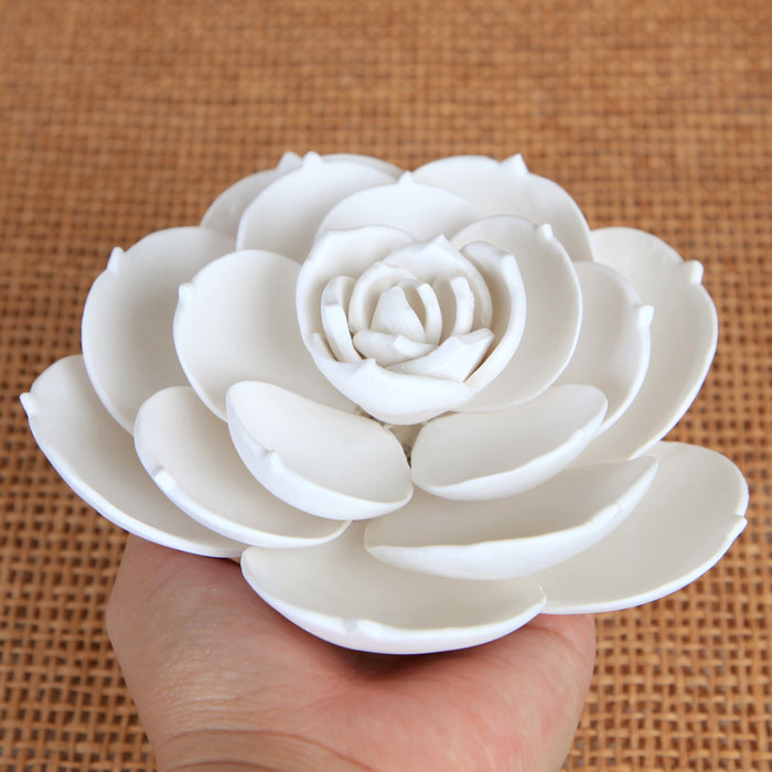 Gumpaste Succulent Sugarflower cake topper perfect for cake decorating fondant cakes & wedding cakes. | CaljavaOnline.com
