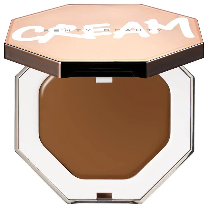 Fenty Beauty Cheeks Out Freestyle Cream Bronzer in shade Teddy, new in box, featuring a smooth cream formula for natural warmth.