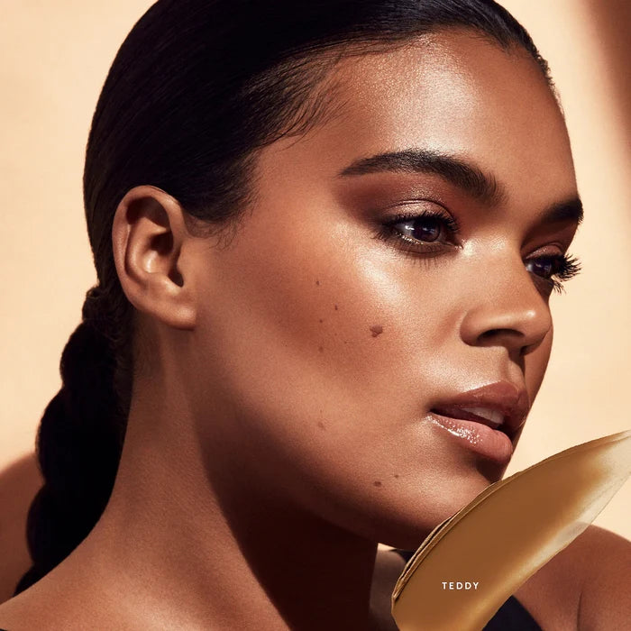 Fenty Beauty Cheeks Out Freestyle Cream Bronzer in various shades, new in box, showcasing smooth, creamy texture and diverse color options.