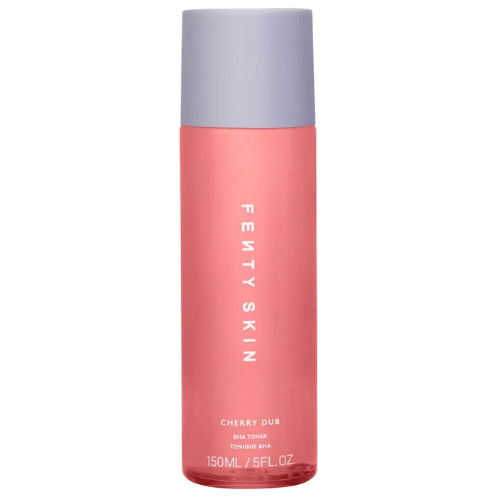 Fenty Beauty Cherry Dub BHA Toner with salicylic acid and aloe juice in a 150ml bottle, new with packaging.