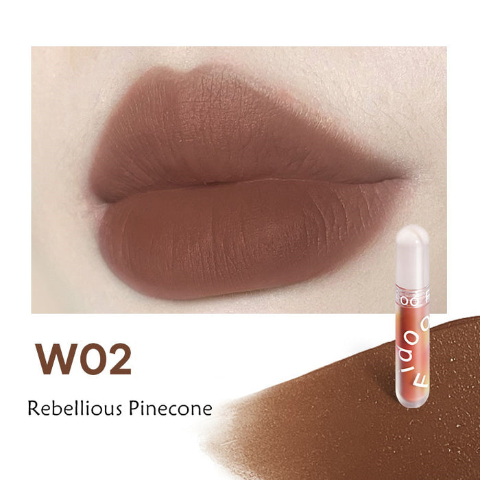 Fidoo Silky Light Moisturizing Airy Matte Lip Glaze T3961