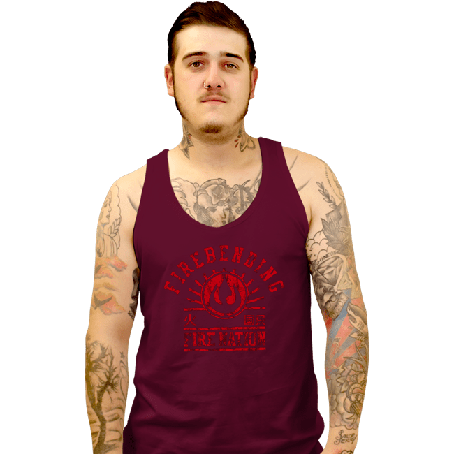 Tank Top, Unisex / Small / Maroon