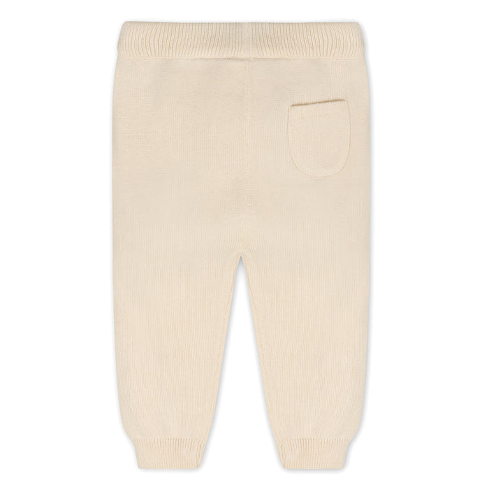 Organic Knit Baby Pants, Back Pocket