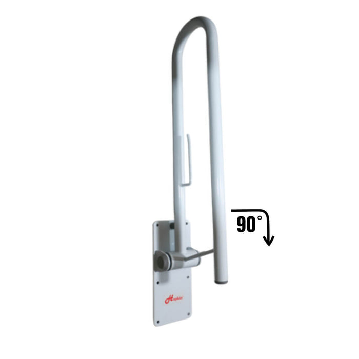 Flip Up Folding Support Rail Grab Bar