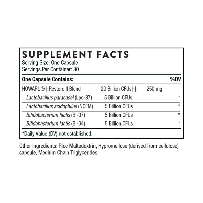 Florasport 20B Thorne Research