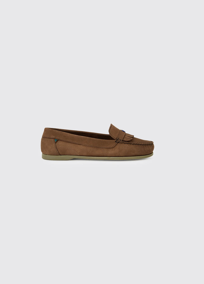 Florence Deck Shoe - Café