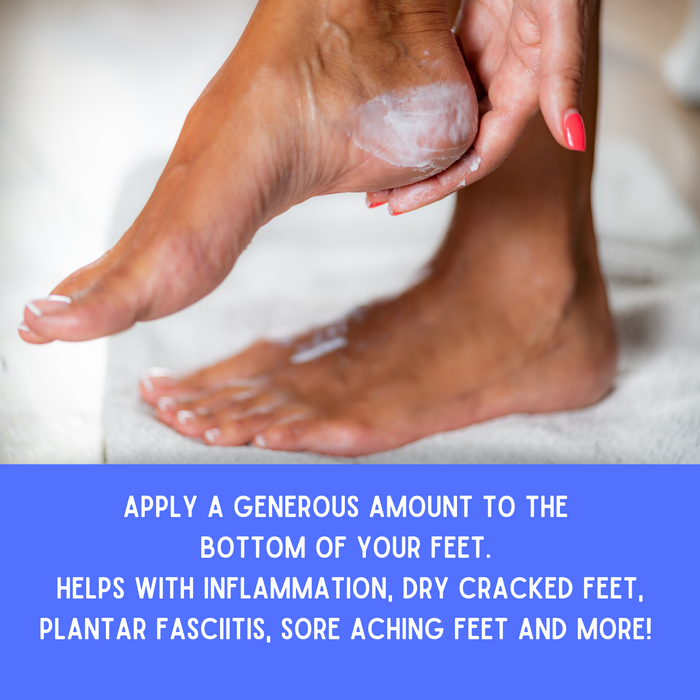 Foot Rescue with Magnesium and Arnica